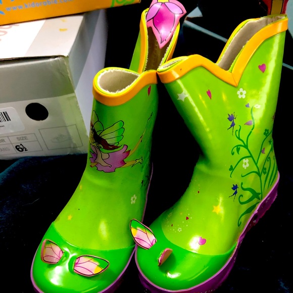 Girls rain boots - Picture 1 of 2